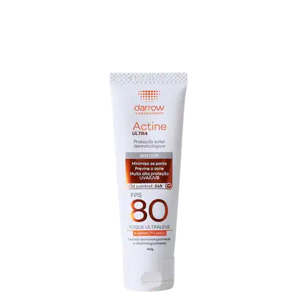 Imagem do produto Darrow Actine Ultra FPS80 - Protetor Solar sem Cor 40g