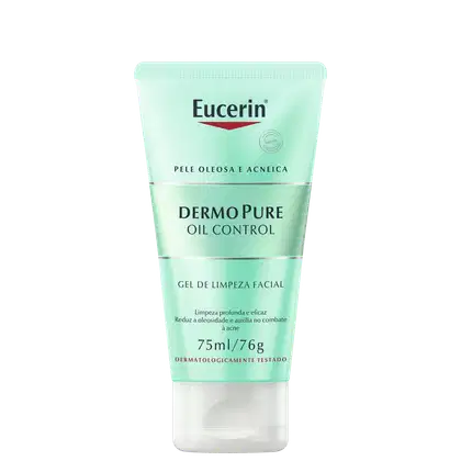 Imagem do produto Eucerin DermoPure Oil Control - Gel de Limpeza Facial 75ml