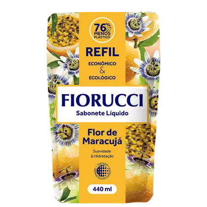 Imagem do produto Fiorucci Flor de Maracujá - Sabonete Líquido Refil 440ml
