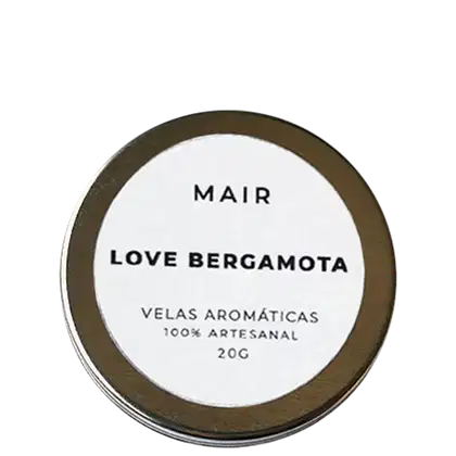 Imagem do produto Mair Love Bergamota Mini - Vela Aromática 20g