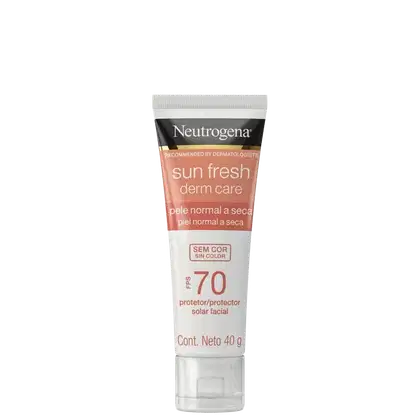 Imagem do produto Neutrogena Sun Fresh Derm Care FPS70 sem Cor - Protetor Solar Facial 40g