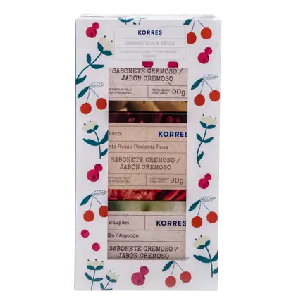 Imagem do produto Kit Korres - Sabonete em Barra 3x90g