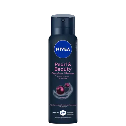 Imagem do produto NIVEA Black & Pearl Fragrância Premium - Desodorante Aerosol 150ml