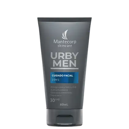 Imagem do produto Mantercorp Urby Men 3 em 1 FPS30 - Loção Facial 60ml
