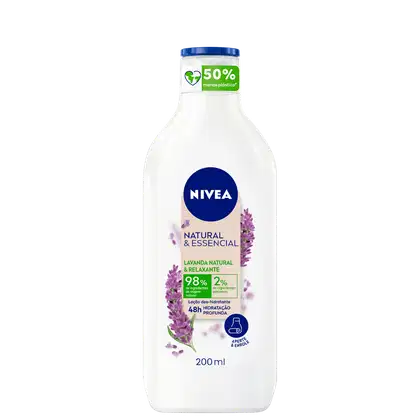 Imagem do produto NIVEA Natural & Essencial Lavanda Relaxante - Hidratante Corporal 200ml