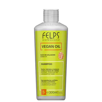 Imagem do produto Felps Professional Vegan Oil Kalahari - Shampoo 300ml