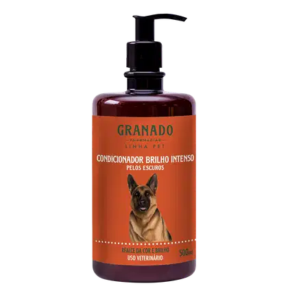 Imagem do produto Granado Pet Brilho Intenso para Pelos Escuros - Condicionador 500ml