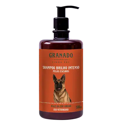 Imagem do produto Granado Pet Brilho Intenso para Pelos Escuros - Shampoo 500ml