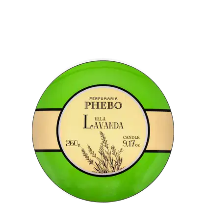 Imagem do produto Phebo Águas Lavanda - Vela Perfumada 260g