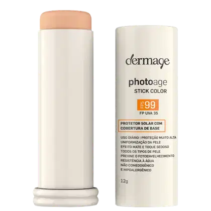 Imagem do produto Dermage Photoage Stick FPS 99 Cor B Claro - Protetor Solar com Cor 12g