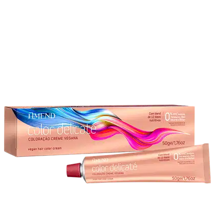 Imagem do produto Amend Color Delicaté 4.0 Castanho Médio - Coloração Vegana Permanente 50g