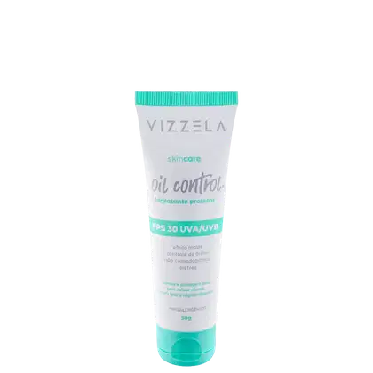 Imagem do produto Vizzela Cosméticos Oil Control FPS30 - Creme Hidratante Facial 50g