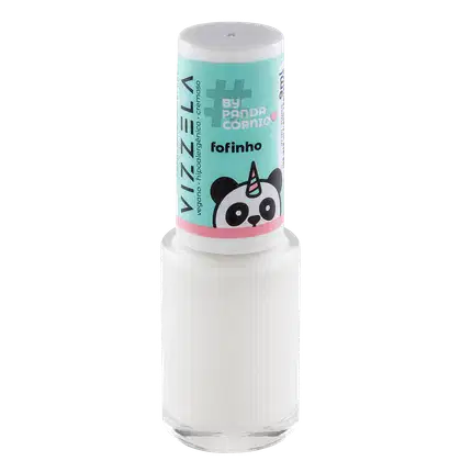 Imagem do produto Vizzela Cosméticos by Pandacórnio Fofinho - Esmalte Cremoso 9ml