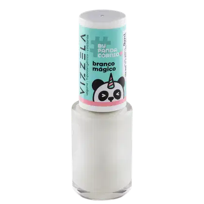 Imagem do produto Vizella Cosméticos by Pandacórnio Branco Mágico - Esmalte Cremoso 9ml