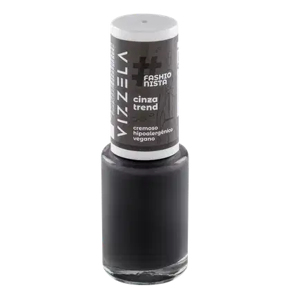 Imagem do produto Vizzela Cosméticos Fashionista Cinza Trend - Esmalte Cremoso 9ml
