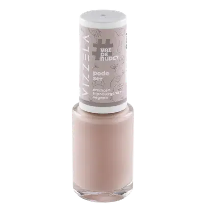 Imagem do produto Vizzela Cosméticos Vai de Nude? Pode Ser - Esmalte Cremoso 9ml