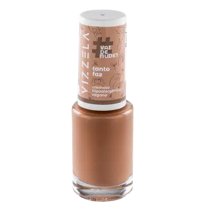 Imagem do produto Vizzela Cosméticos Vai de Nude? Tanto Faz - Esmalte Cremoso 9ml
