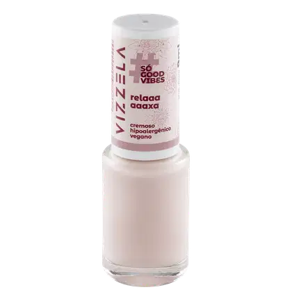 Imagem do produto Vizzela Cosméticos Só Good Vibes Relaaaaaaxa - Esmalte Cremoso 9ml