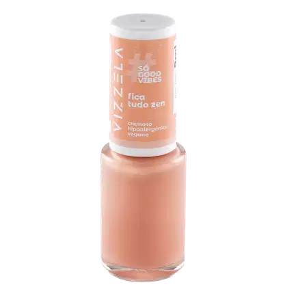 Imagem do produto Vizzela Cosméticos Só Good Vibes Fica Tudo Zen - Esmalte Cremoso 9ml