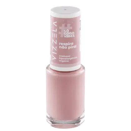Imagem do produto Vizzela Cosméticos Só Good Vibes Respira, Não Pira - Esmalte Cremoso 9ml