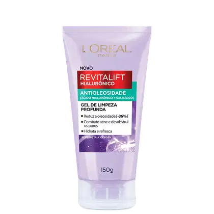 Imagem do produto L'Oréal Paris Revitalift Hialurônico - Gel de Limpeza Antioleosidade 150g