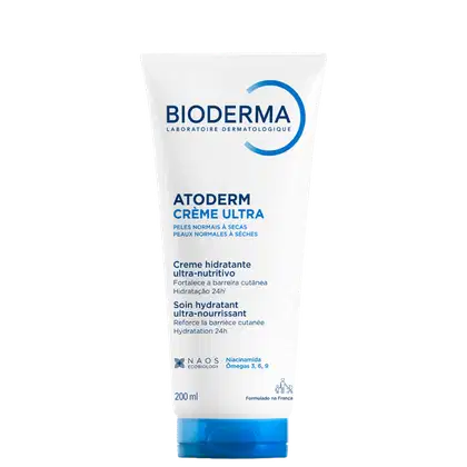 Creme Ultra Hidratação Corporal Bioderma Atoderm Crème Ultra de 200ml
