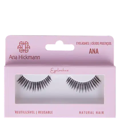 Imagem do produto Ana Hickmann Beauty Eyelashes Preto - Cílios Postiços 6g