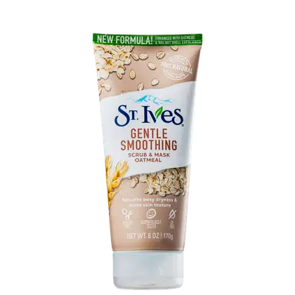 Imagem do produto St. Ives Gently Smoothing Oatmeal - Esfoliante e Máscara Facial 170ml