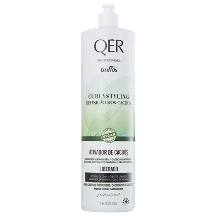 Imagem do produto Griffus QÉR Beauty Cosmetics Curly Styling - Ativador de Cachos 1L