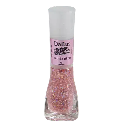 Imagem do produto Dailus Babado e Gliteria A Mãe Tá On - Esmalte 8ml