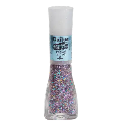 Imagem do produto Dailus Babado e Gliteria Peguei em Off - Esmalte 8ml