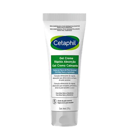 Imagem do produto Cetaphil com Aloe Vera Rápida Absorção - Gel Creme Hidratante Corporal 226g