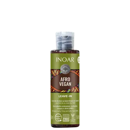 Imagem do produto Inoar Afro Vegan - Leave-in 50ml