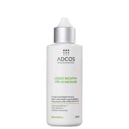 Imagem do produto Adcos Acne Solution FPS30 - Loção Secativa Incolor para Acne 50ml