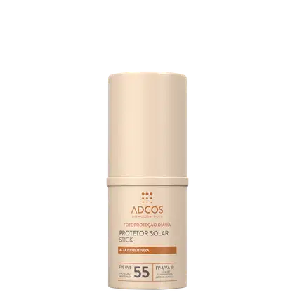 Imagem do produto Adcos Fotoproteção Diária Tonalizante Stick FPS55 Ivory - Protetor Solar Facial com Cor 17g