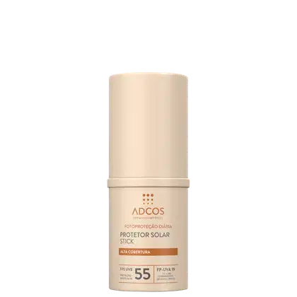 Imagem do produto Adcos Fotoproteção Diária Tonalizante Stick FPS55 Peach - Protetor Solar Facial com Cor 17g