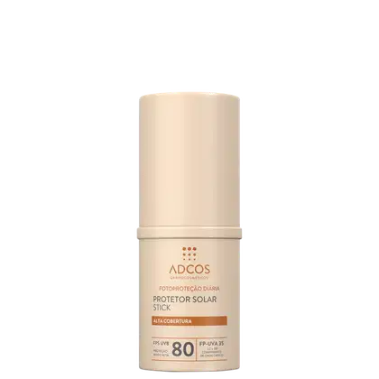 Imagem do produto Adcos Fotoproteção Diária Stick FPS80 Nude - Protetor Solar Facial com Cor 17g