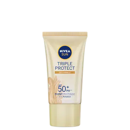 Imagem do produto NIVEA Sun Tripla Proteção Antissinais FPS50 - Protetor Solar Facial 40ml