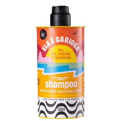 Imagem do produto Lola Cosmetics Ela é Carioca Sol, Sal, Piscina & Endorfina - Shampoo Nutritivo 500ml