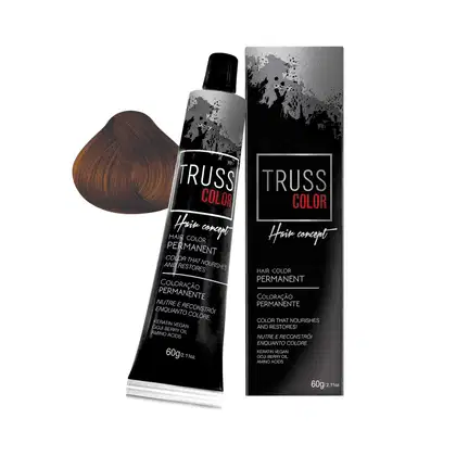 Imagem do produto Coloração Permanente Truss Color Louro Escuro Acizentado 6.1 60g