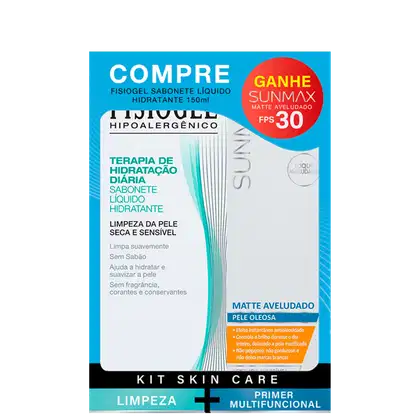 Imagem do produto Kit Fisiogel + Sunmax Medihealth Primer & Limpeza (2 Produtos)