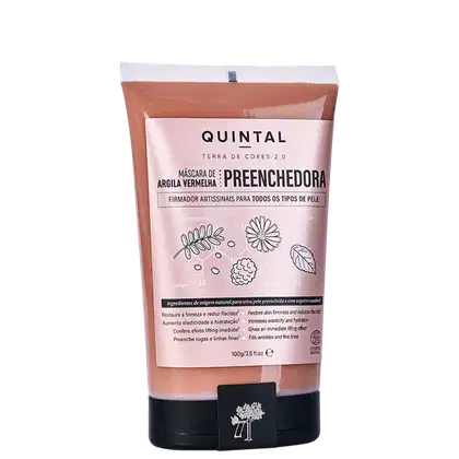 Imagem do produto Quintal Terra de Cores 2.0 Preenchedora - Máscara de Argila Vermelha 100g