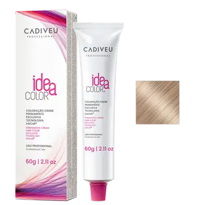 Imagem do produto Cadiveu Professional Idea Color 11.02 Blonde Idea Irisado - Coloração Permanente 60g