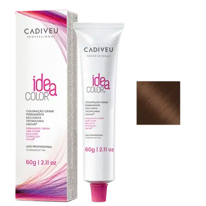 Imagem do produto Cadiveu Professional Idea Color 6.3 Louro Escuro Dourado - Coloração Permanente 60g