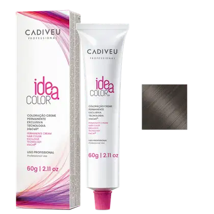 Imagem do produto Cadiveu Professional Idea Color 6.1 Louro Escuro Acinzentado - Coloração Permanente 60g