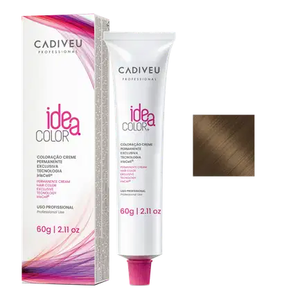 Imagem do produto Cadiveu Professional Idea Color 8.1 Louro Claro Acinzentado - Coloração Permanente 60g