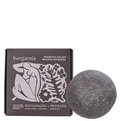 Imagem do produto Bergamía Restauração e Proteção - Shampoo Sólido 80g