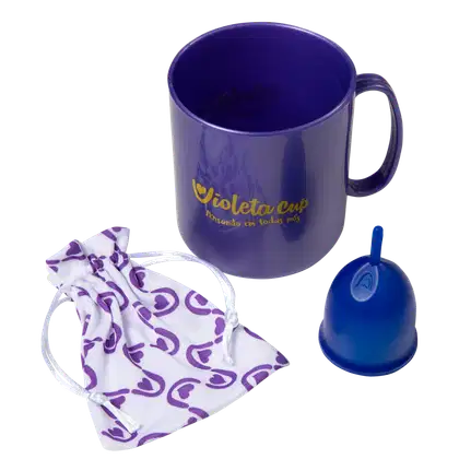 Imagem do produto Kit Violeta Cup Coletor Menstrual Sport Tipo A (2 Produtos)