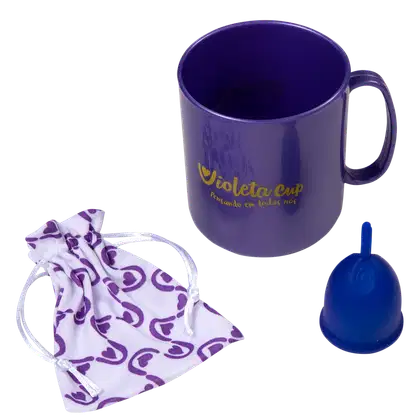 Imagem do produto Kit Violeta Cup Coletor Menstrual Sport Tipo B (2 Produtos)