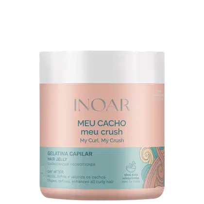 Imagem do produto Inoar Meu Cacho, Meu Crush - Gelatina Ativadora de Cachos 500g